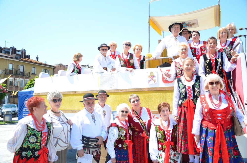 Otwarcie wystawy „Gaude Mater Polonia. Jan Paweł II w Ojczyźnie. 2–10 czerwca 1979” w Nowym Targu – 8 czerwca 2024. Fot. Michał Masłowski (IPN)