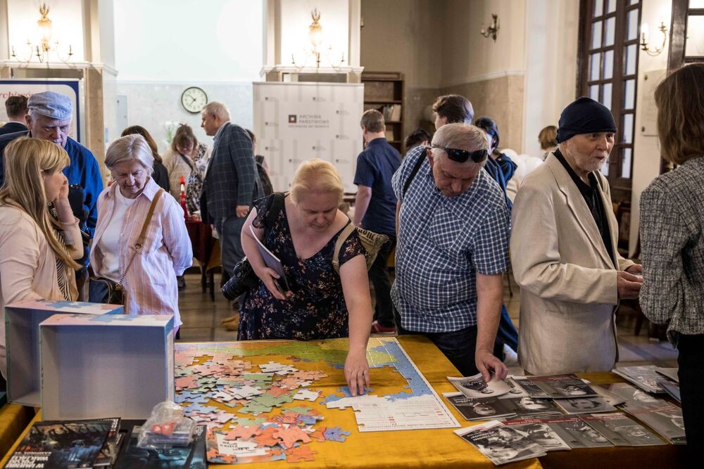 Archiwum Instytutu Pamięci Narodowej na XIV Warszawskim Pikniku Archiwalnym – Warszawa, 8 czerwca 2024. Fot. Katarzyna Adamów (IPN)