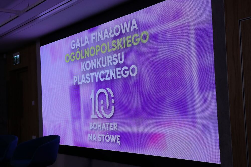 Gala finałowa ogólnopolskiego konkursu plastycznego „Bohater na stówę” – Warszawa, 10 czerwca 2024. Fot. Agnieszka Szajewska (IPN)