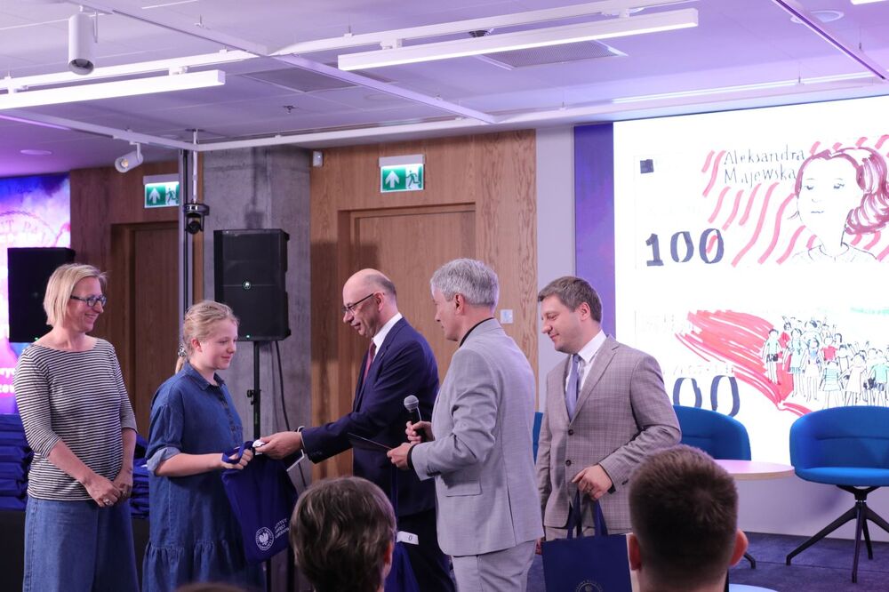 Gala finałowa ogólnopolskiego konkursu plastycznego „Bohater na stówę” – Warszawa, 10 czerwca 2024. Fot. Agnieszka Szajewska (IPN)