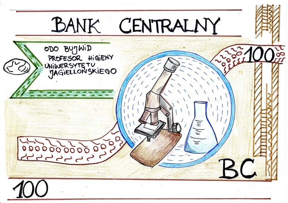 III miejsce w kategorii wiekowej 9–11 lat: Rafał Murzyn, Zespół Szkolno-Przedszkolny w Raciechowicach, bohater: Odo Bujwid