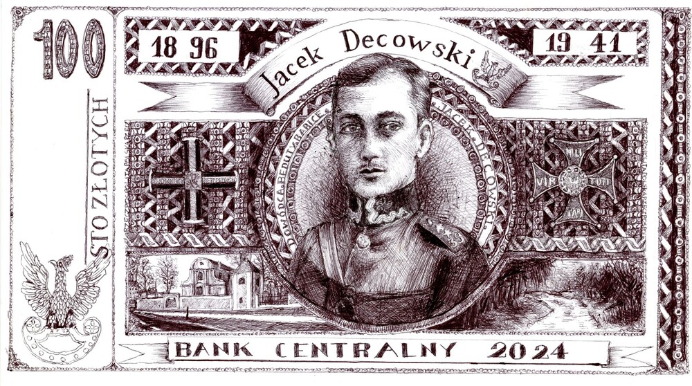 II miejsce w kategorii wiekowej 12–14 lat: Antoni Zalewski, Zespół Szkolno-Przedszkolny w Borzęcinie Dużym, bohater: Jacek Decowski