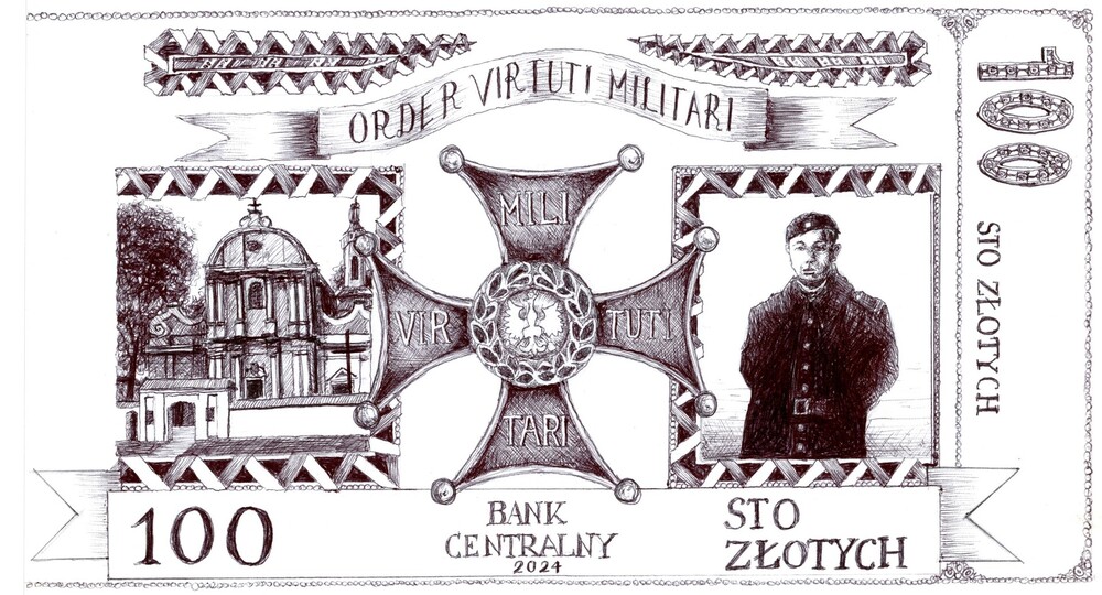 II miejsce w kategorii wiekowej 12–14 lat: Antoni Zalewski, Zespół Szkolno-Przedszkolny w Borzęcinie Dużym, bohater: Jacek Decowski