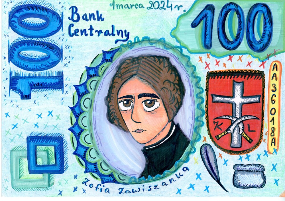 III miejsce w kategorii wiekowej 12–14 lat: Julia Łakomy, Szkoła Podstawowa z Oddziałami Integracyjnymi nr 105 im. Ludwiki Wawrzyńskiej w Krakowie, bohater: Zofia Zawiszanka-Kernowa