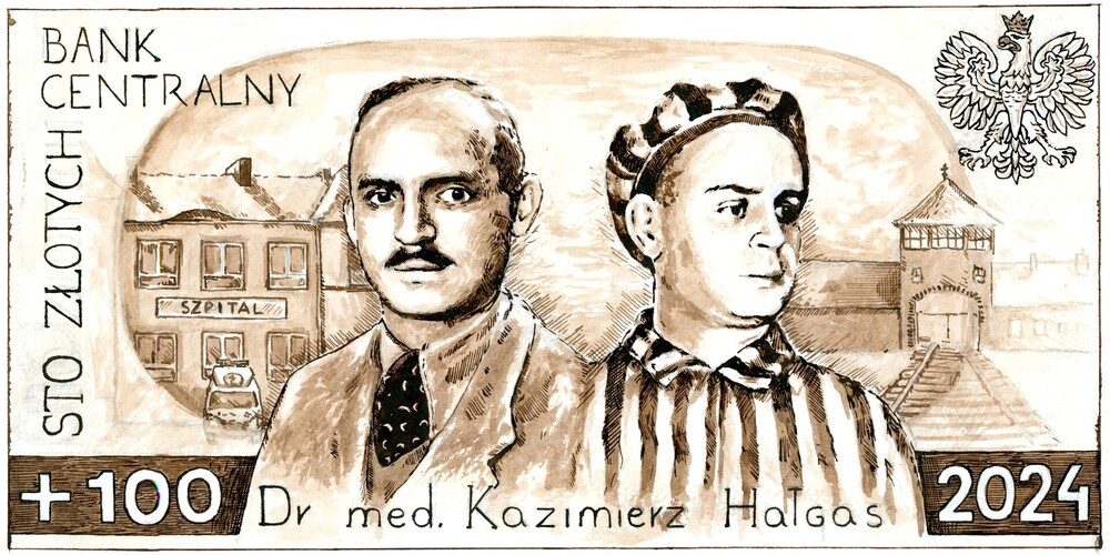 II miejsce w kategorii wiekowej 15–20 lat: Julia Bezara, Zespół Szkół i Placówek Artystycznych w Nysie, bohater: Kazimierz Hałgas