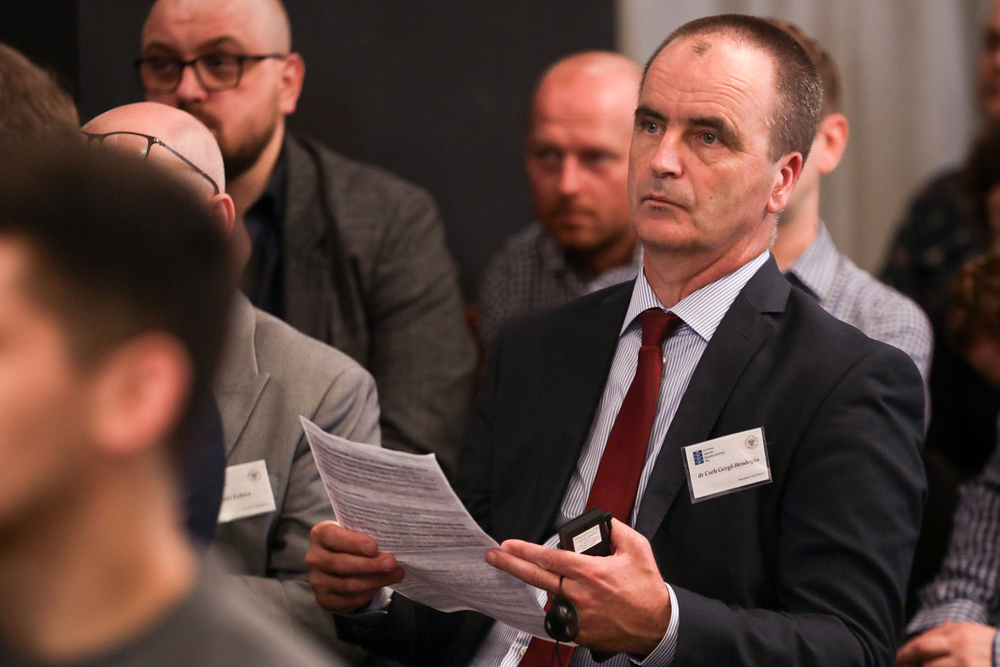 Międzynarodowa konferencja naukowa „Archiwa aparatu bezpieczeństwa PRL – struktury, organizacja, działalność” – Warszawa, 11 czerwca 2024. Fot. Mikołaj Bujak (IPN)