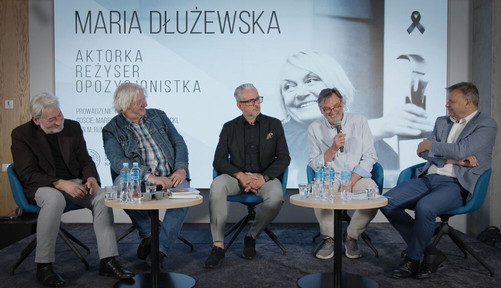Dyskusja o rolach życiowych Marii Dłużewskiej i jej twórczości – Warszawa, 13 czerwca 2024. Fot. Konrad Starczewski i Alyona Sokyrko (IPN)