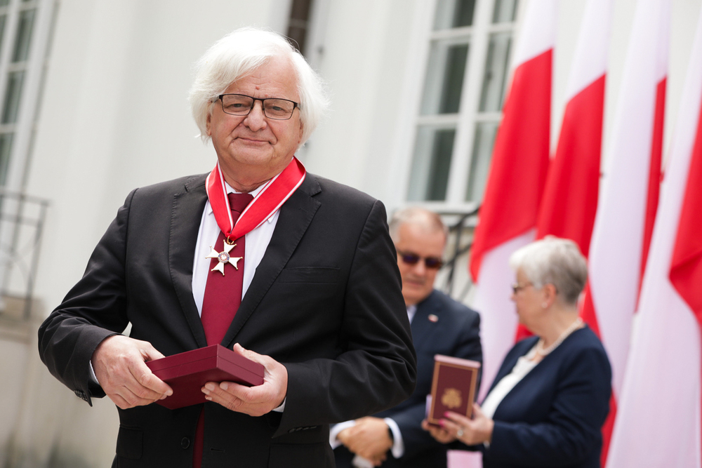 Uroczystość wręczenia odznaczeń państwowych działaczom opozycji antykomunistycznej – Warszawa, 14 czerwca 2024. Fot. Mikołaj Bujak (IPN)