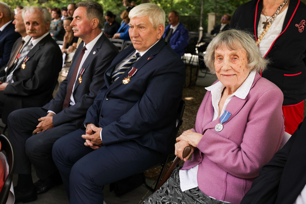 Uroczystość wręczenia odznaczeń państwowych działaczom opozycji antykomunistycznej – Warszawa, 14 czerwca 2024. Fot. Mikołaj Bujak (IPN)