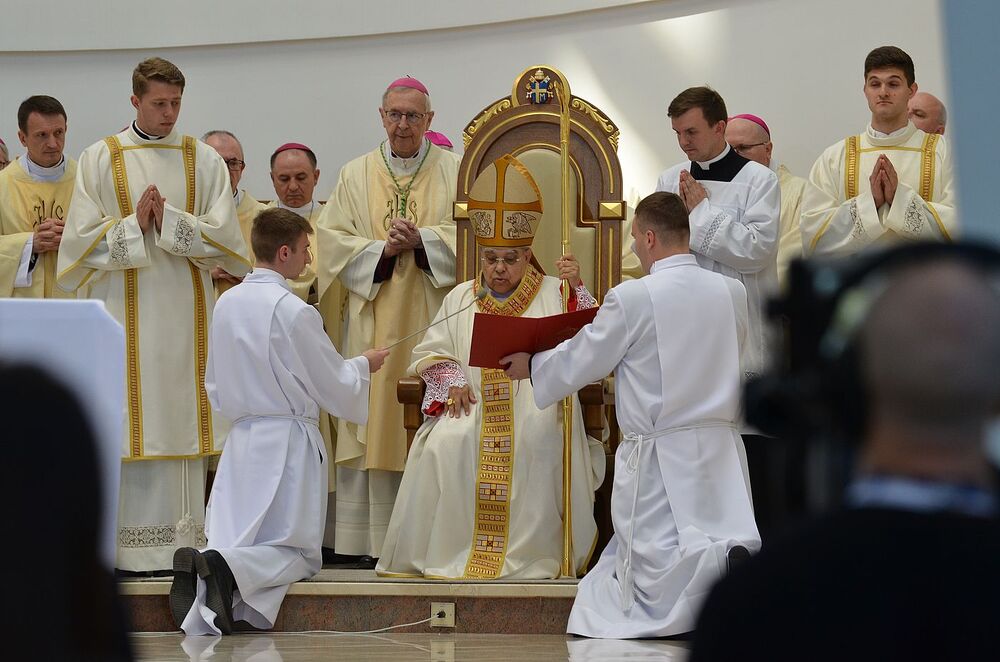 Beatyfikacja księdza Michała Rapacza – Kraków, 15 czerwca 2024. Fot. Janusz Ślęzak (IPN)