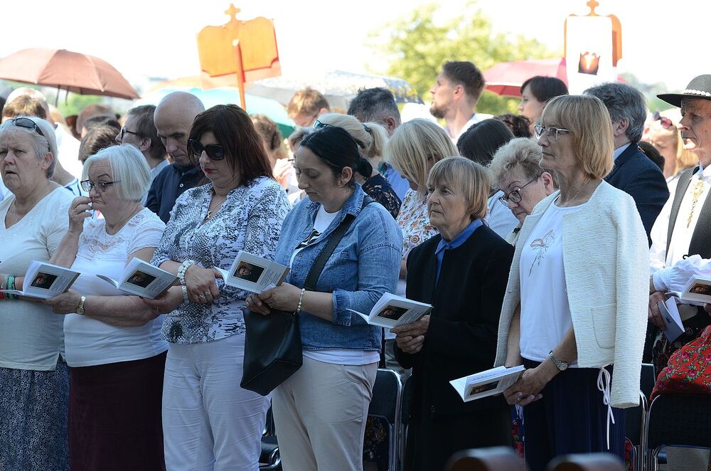 Beatyfikacja księdza Michała Rapacza – Kraków, 15 czerwca 2024. Fot. Janusz Ślęzak (IPN)