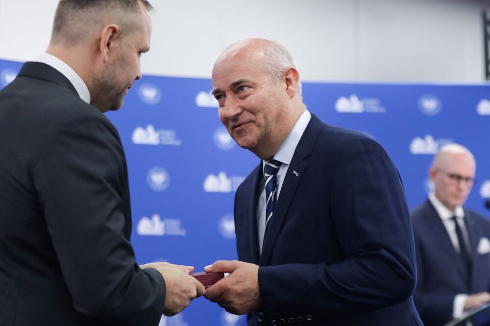 Uroczystość wręczenia Krzyży Wolności i Solidarności oraz medali Reipublicae Memoriae Meritum – 18 czerwca 2024. Fot. Mikołaj Bujak (IPN)