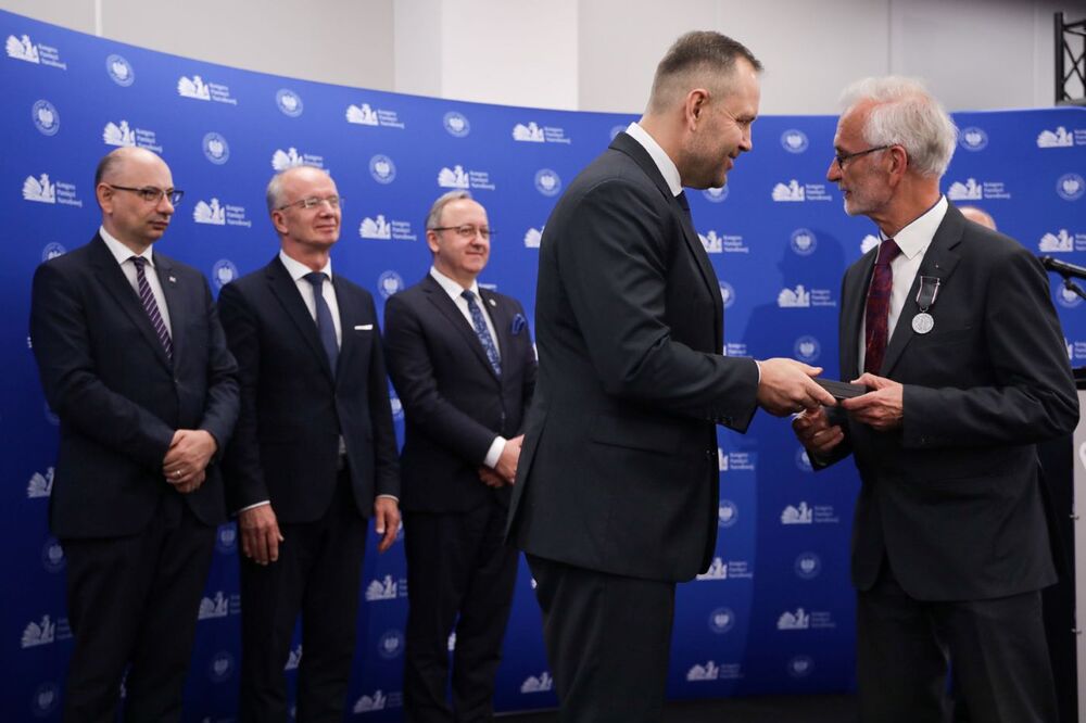 Uroczystość wręczenia Krzyży Wolności i Solidarności oraz medali Reipublicae Memoriae Meritum – 18 czerwca 2024. Fot. Mikołaj Bujak (IPN)