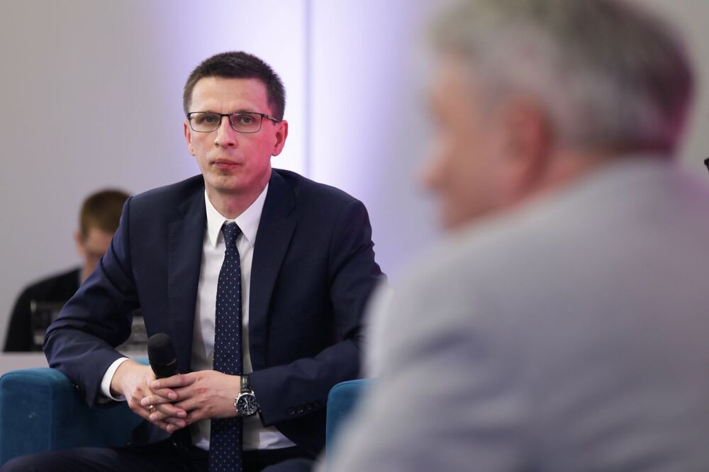 Debata „Wielkopolanie dla odradzającej się Polski” – 18 czerwca 2024. Fot. Mikołaj Bujak (IPN)