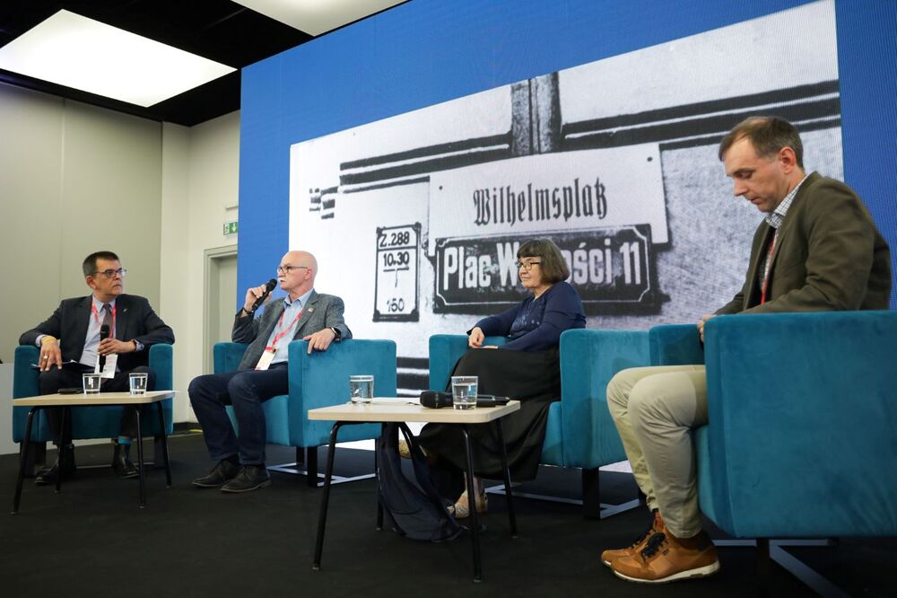 Debata „Mustergau. Okupacja w Kraju Warty” – 18 czerwca 2024. Fot. Mikołaj Bujak (IPN)