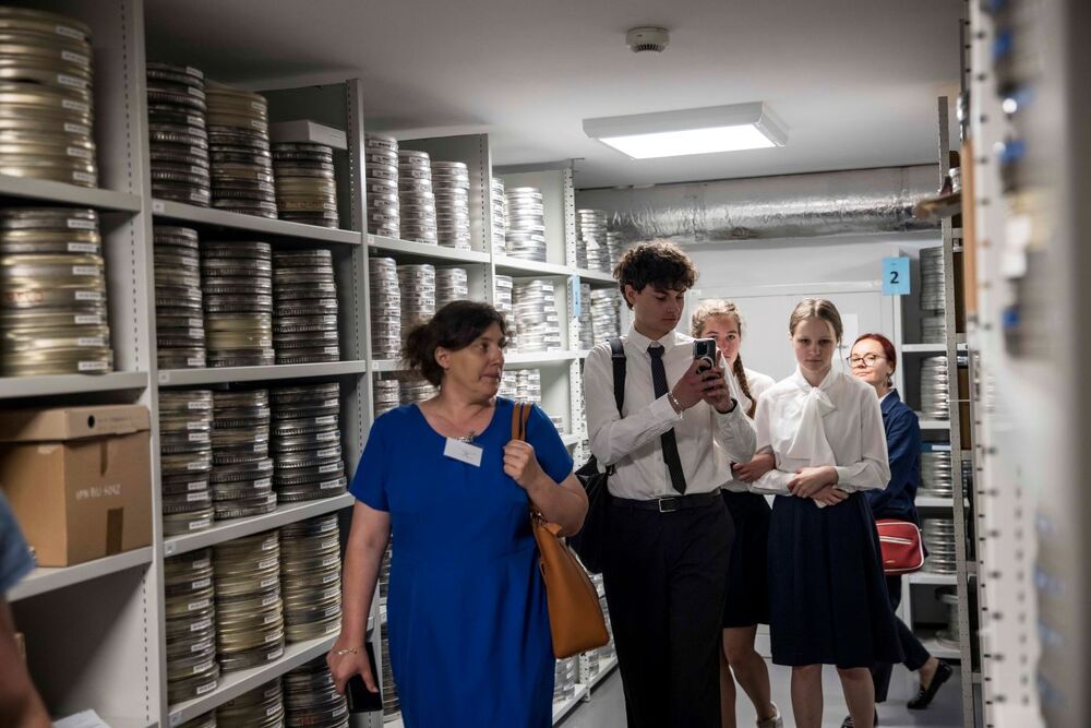 Laureaci konkursu „63 dni w kadrze” w Archiwum IPN – 20 czerwca 2024. Fot. Katarzyna Adamów (IPN)