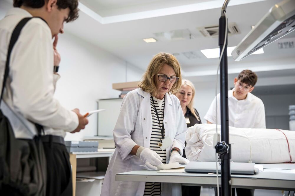 Laureaci konkursu „63 dni w kadrze” w Archiwum IPN – 20 czerwca 2024. Fot. Katarzyna Adamów (IPN)