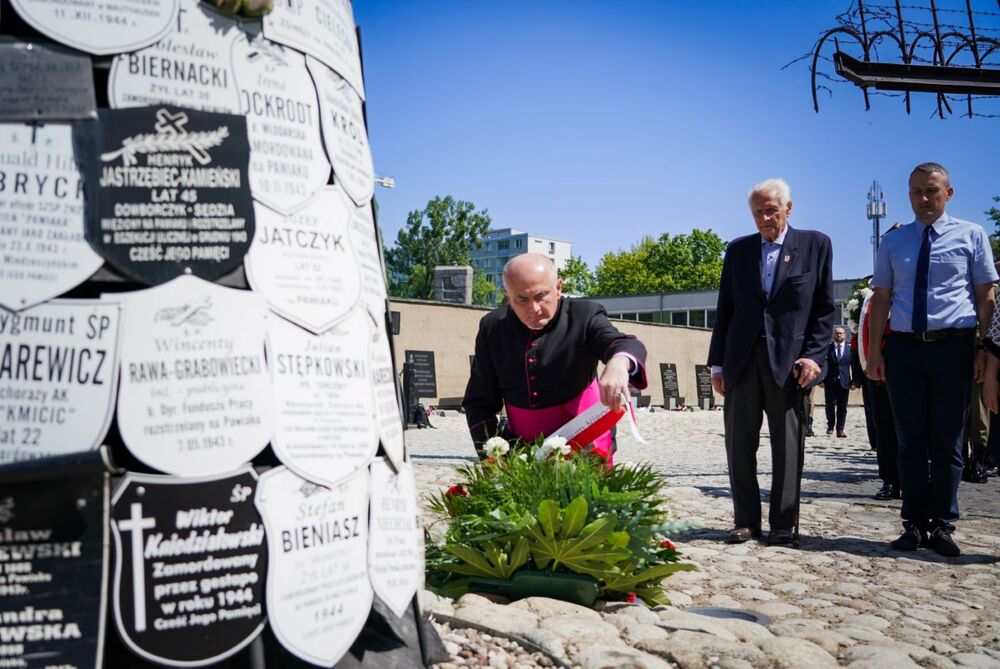 Obchody upamiętniające 84. rocznicę egzekucji więźniów Pawiaka w Palmirach – 21 czerwca 2024. Fot. Mateusz Niegowski (IPN)