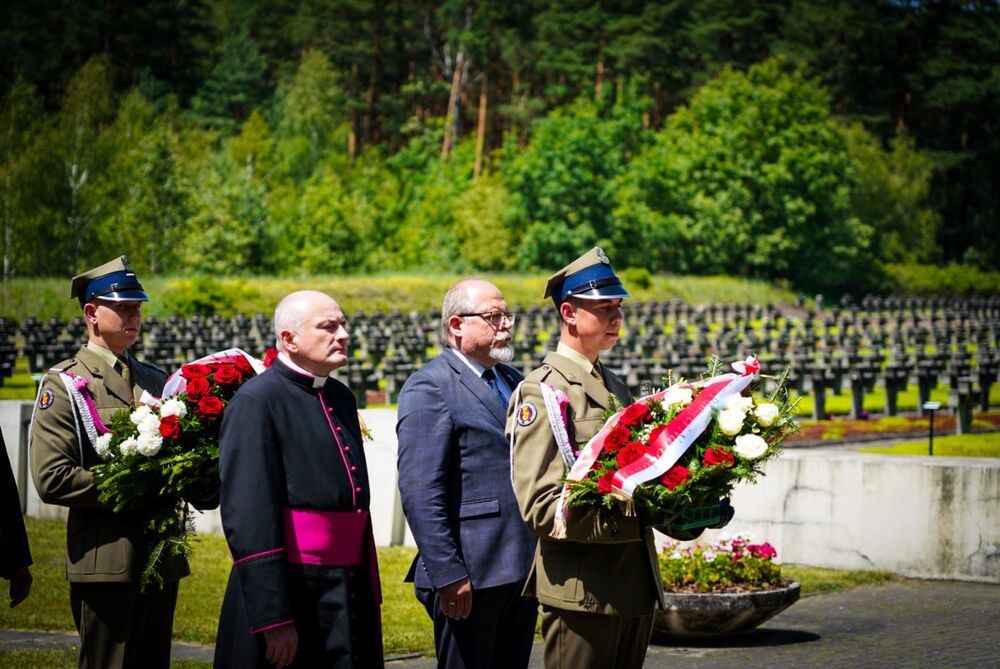 Obchody upamiętniające 84. rocznicę egzekucji więźniów Pawiaka w Palmirach – 21 czerwca 2024. Fot. Mateusz Niegowski (IPN)