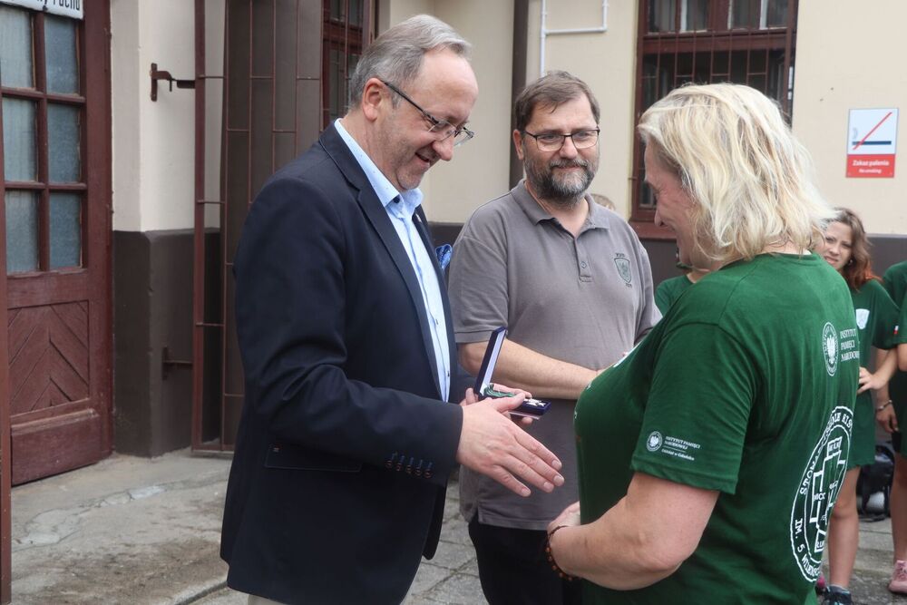 XXII Rajd Pieszy Szlakiem Żołnierzy 5. Wileńskiej Brygady AK mjr. „Łupaszki” – Bory Tucholskie, 22 czerwca 2024. Fot. Artur Chomicz (IPN)