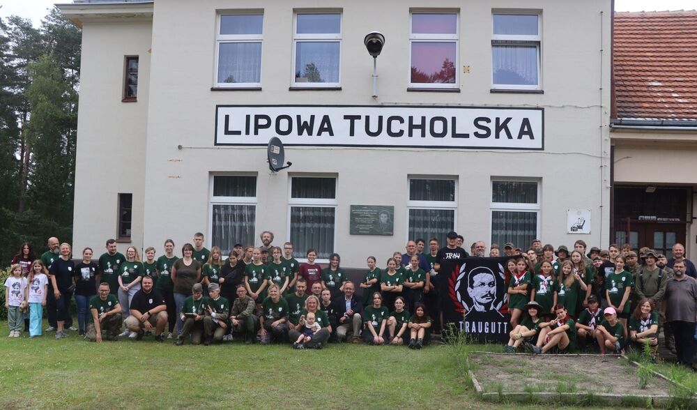 XXII Rajd Pieszy Szlakiem Żołnierzy 5. Wileńskiej Brygady AK mjr. „Łupaszki” – Bory Tucholskie, 22 czerwca 2024. Fot. Artur Chomicz (IPN)