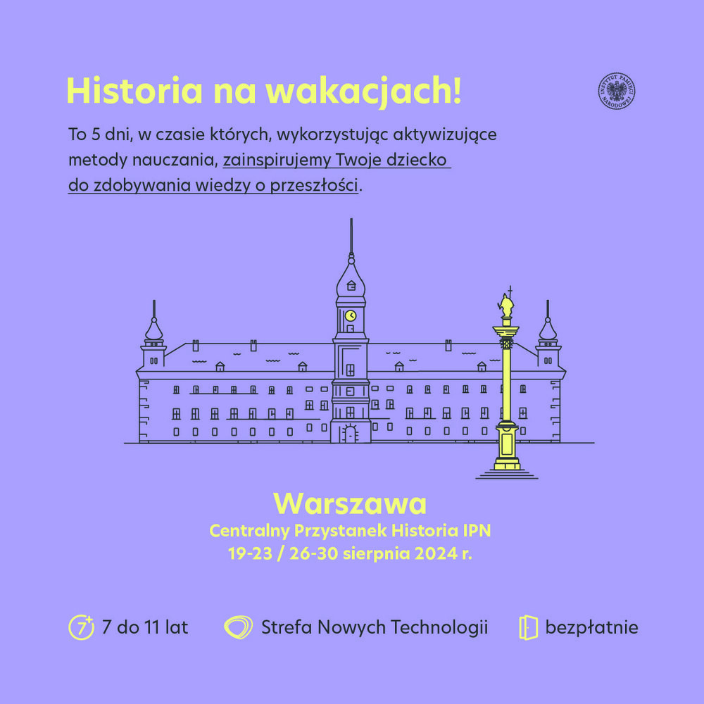 Wakacyjne warsztaty historyczne dla dzieci