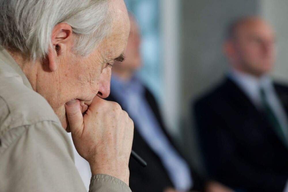 Konferencja poświęcona operacji bojowej Armii Krajowej akcji „Burza” – Warszawa, 27 czerwca 2024. Na zdj. prof. Janusz Odziemkowski. Fot. Mikołaj Bujak (IPN)