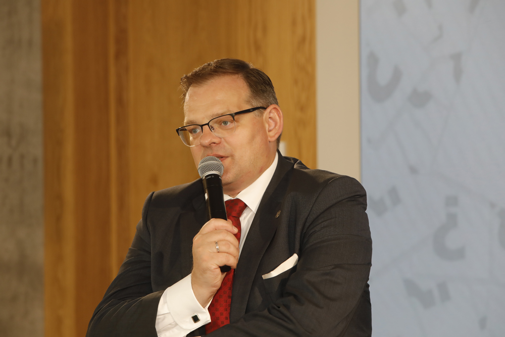 Spotkanie z cyklu „Tajemnice bezpieki”. Na zdj. Jan Józef Kasprzyk – Warszawa, 28 czerwca 2024. Fot. Piotr Życieński (IPN)