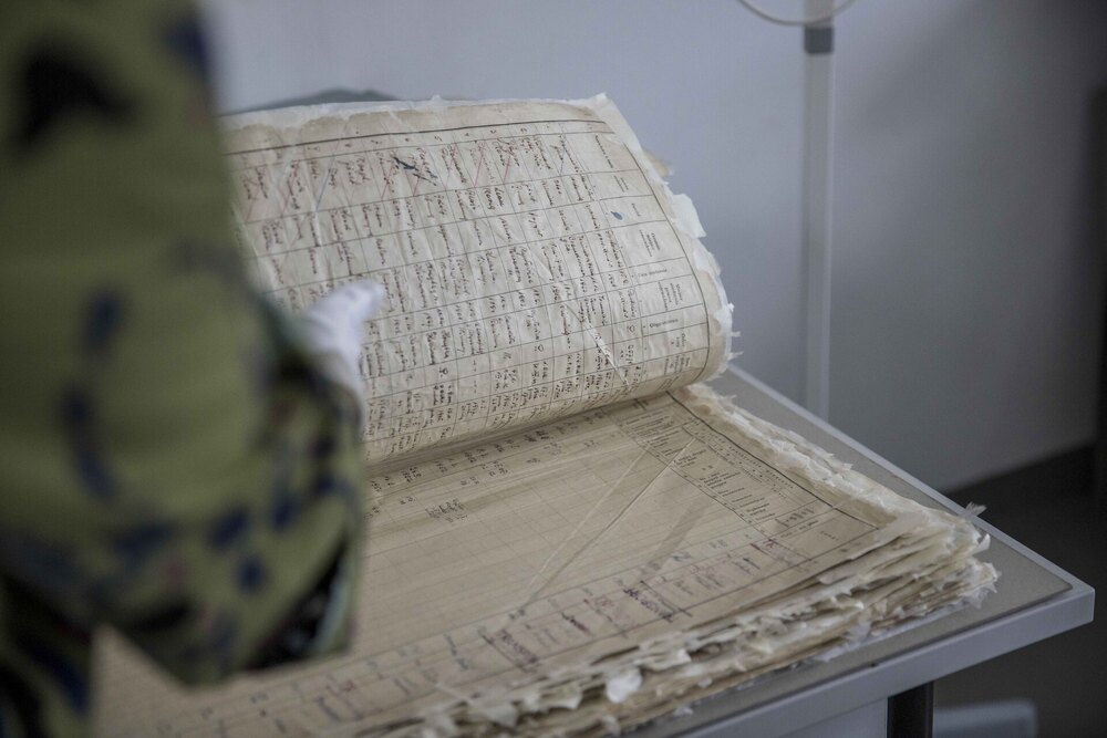 Wizyta studentów z Teksasu, uczestników Programu Wymiany Młodych Rolników Polska Teksas 2024 w Archiwum IPN – 1 lipca 2024. Fot. Katarzyna Adamów (IPN)