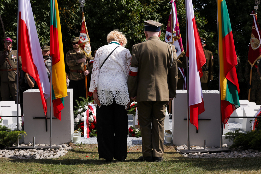 Obchody 80. rocznicy operacji „Ostra Brama” – Skorbuciany, 6 lipca 2024. Fot. Mikołaj Bujak (IPN)