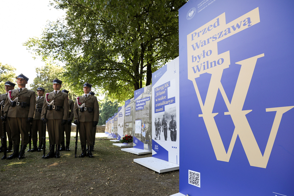Drugi dzień obchodów 80. rocznicy operacji „Ostra Brama” – Wilno, 7 lipca 2024. Fot. Mikołaj Bujak (IPN)