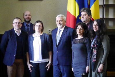 Spotkanie polsko-rumuńskiej grupy roboczej Archiwum IPN i Narodowych Archiwów Rumunii – Bukareszt, 5 grudnia 2017