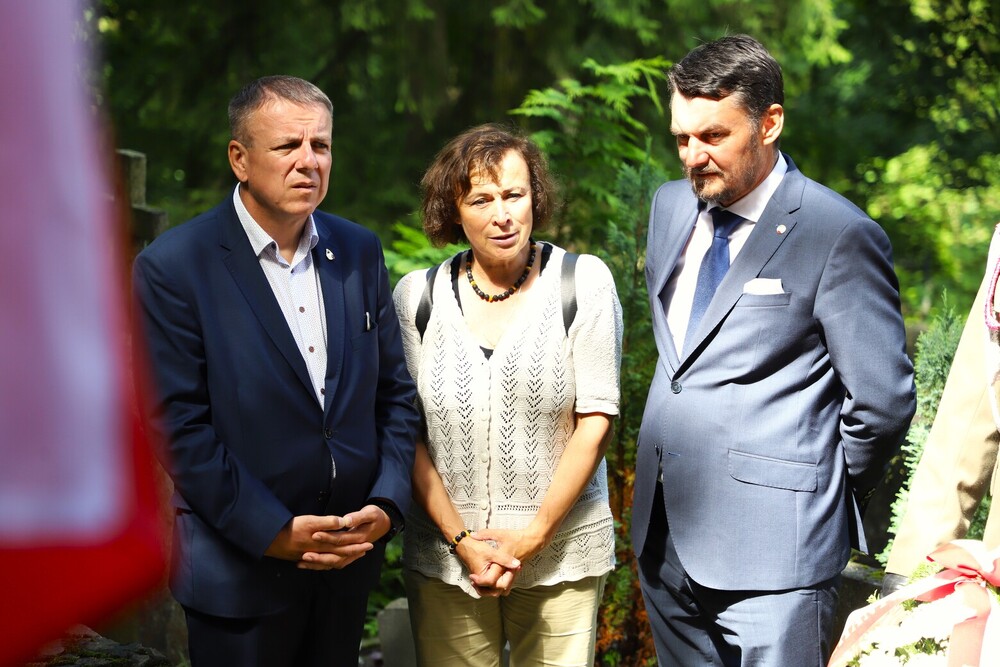 Trzeci dzień obchodów 80. rocznicy operacji „Ostra Brama” w Kalwarii Wileńskiej i Kolonii Wileńskiej – 8 lipca 2024. Fot. Paula Prudziłowicz (IPN)