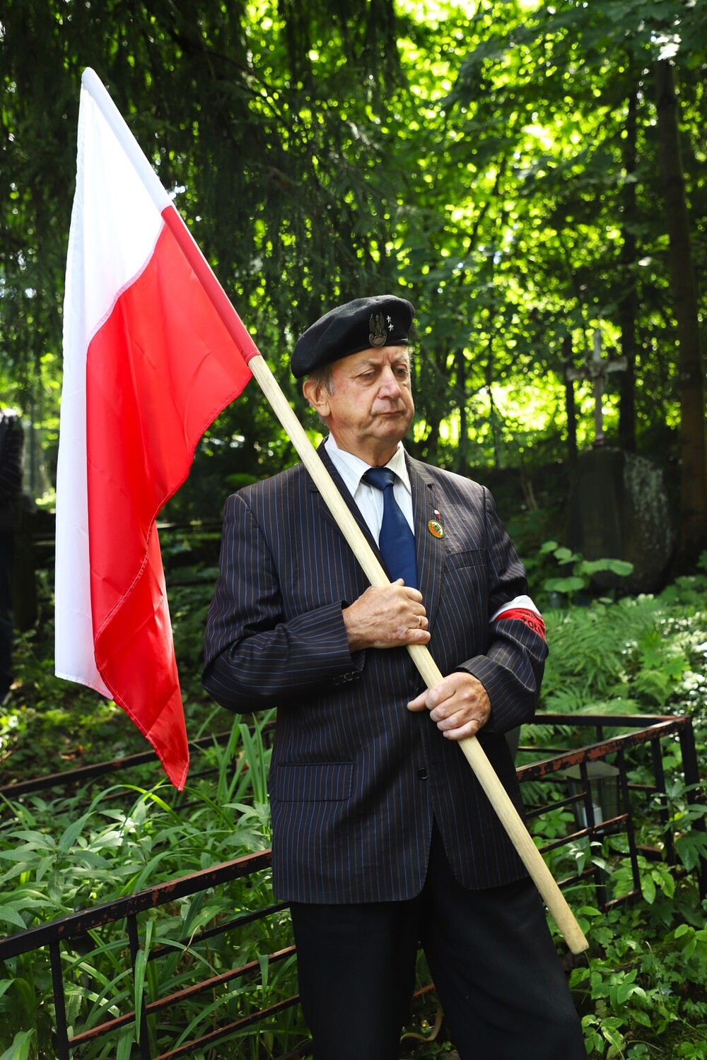 Trzeci dzień obchodów 80. rocznicy operacji „Ostra Brama” w Kalwarii Wileńskiej i Kolonii Wileńskiej – 8 lipca 2024. Fot. Paula Prudziłowicz (IPN)