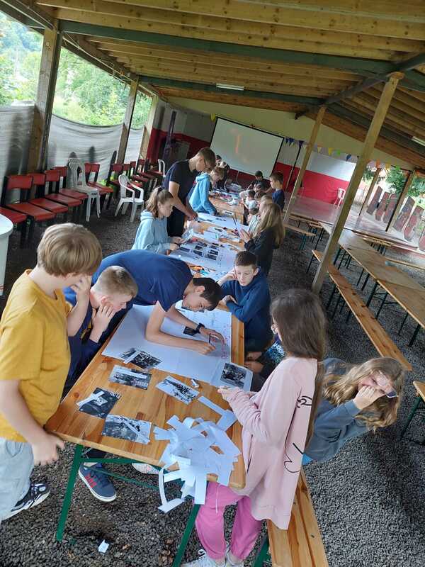 Warsztaty archiwalne dla polskich dzieci w Belgii, 9–10 lipca 2024. Fot. Magdalena Mołczanowska/Anna Lasek (IPN)