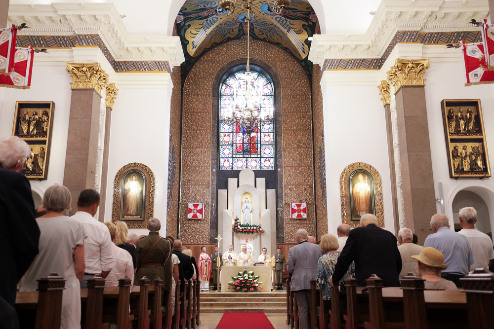 W Warszawie upamiętniono ofiary Zbrodni Wołyńskiej – 11 lipca 2024. Fot. Mikołaj Bujak (IPN)