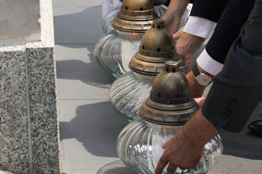 W Warszawie upamiętniono ofiary Zbrodni Wołyńskiej – 11 lipca 2024. Fot. Mikołaj Bujak (IPN)