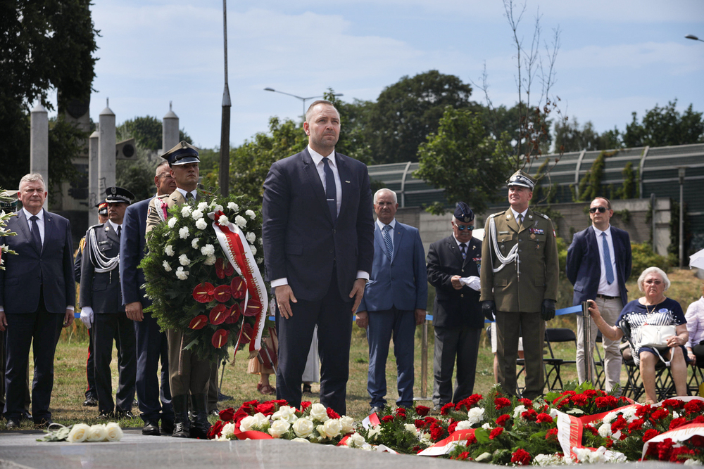 W Warszawie upamiętniono ofiary Zbrodni Wołyńskiej – 11 lipca 2024. Fot. Mikołaj Bujak (IPN)