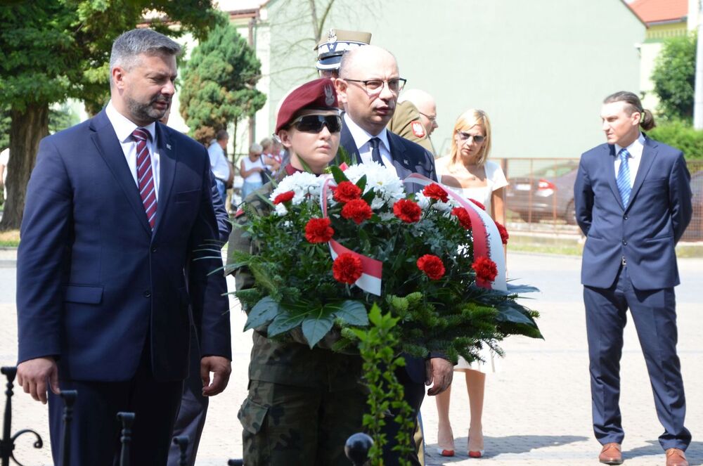 Uroczystości upamiętniające ofiary niemieckiej pacyfikacji Liszek – 12 lipca 2024. Fot. Janusz Ślęzak (IPN)