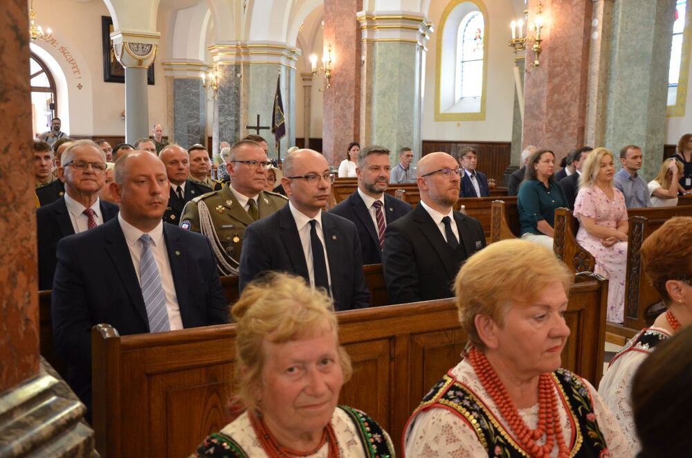 Uroczystości upamiętniające ofiary niemieckiej pacyfikacji Liszek – 12 lipca 2024. Fot. Janusz Ślęzak (IPN)