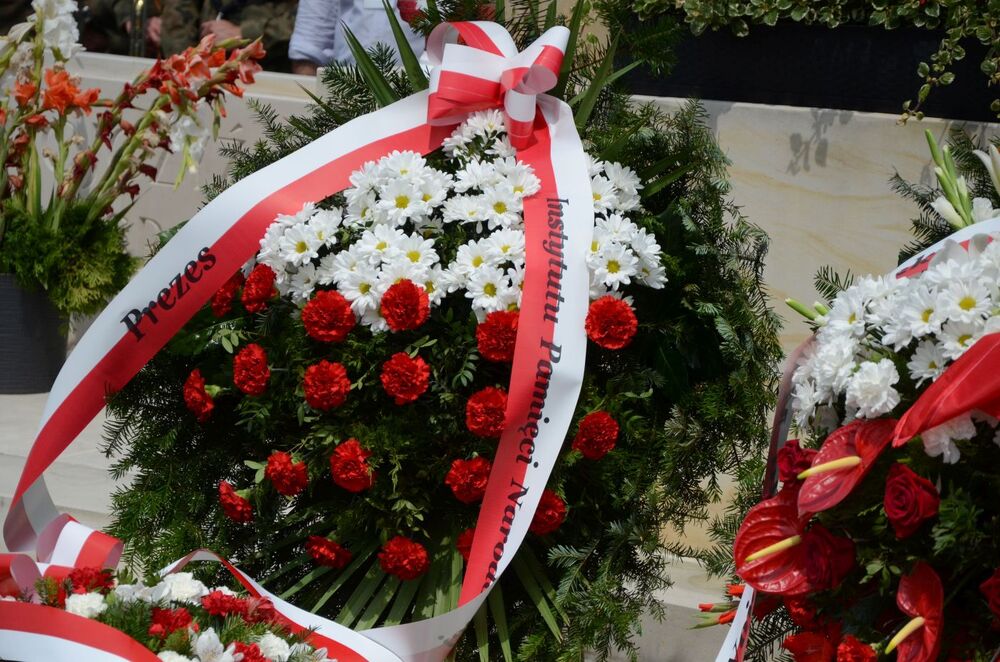 Uroczystości upamiętniające ofiary niemieckiej pacyfikacji Liszek – 12 lipca 2024. Fot. Janusz Ślęzak (IPN)