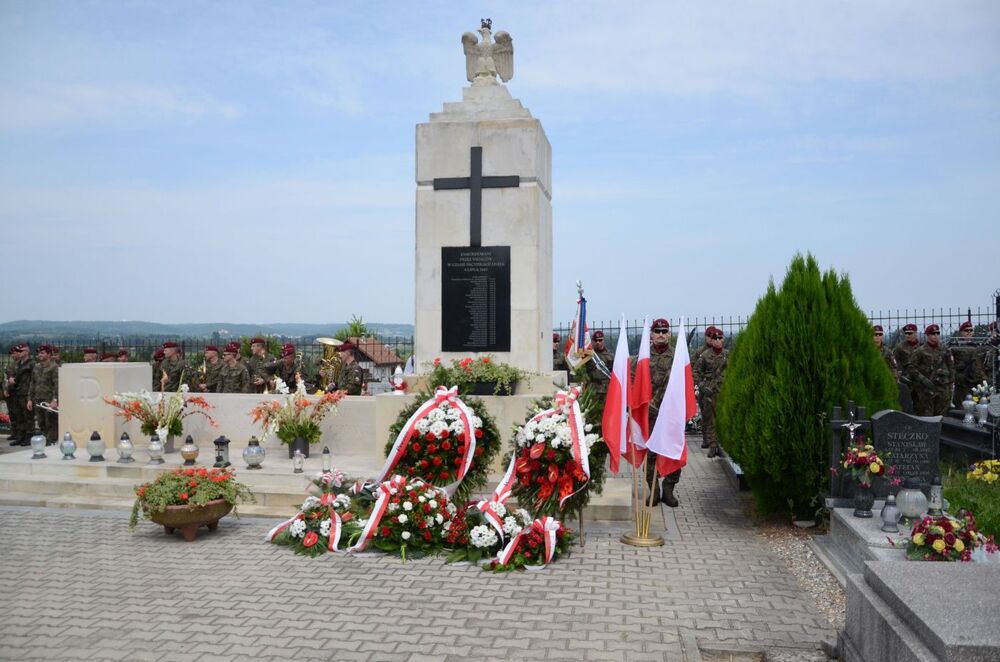 Uroczystości upamiętniające ofiary niemieckiej pacyfikacji Liszek – 12 lipca 2024. Fot. Janusz Ślęzak (IPN)