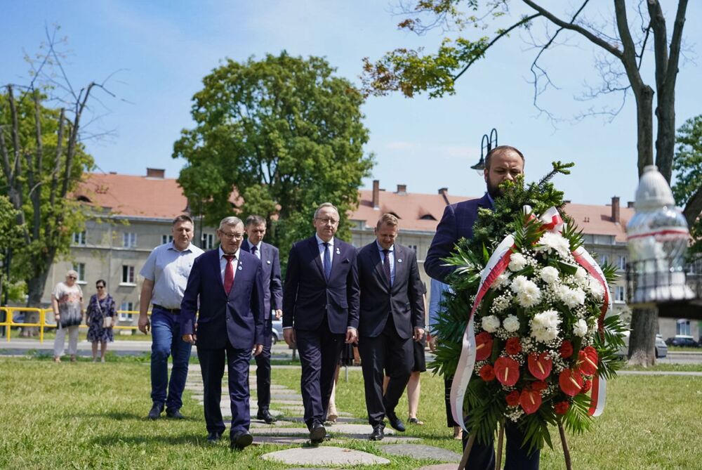 Uroczystości w Chełmie upamiętniające ofiary ludobójstwa na Wołyniu – 12 lipca 2024. Fot. Mateusz Niegowski (IPN)