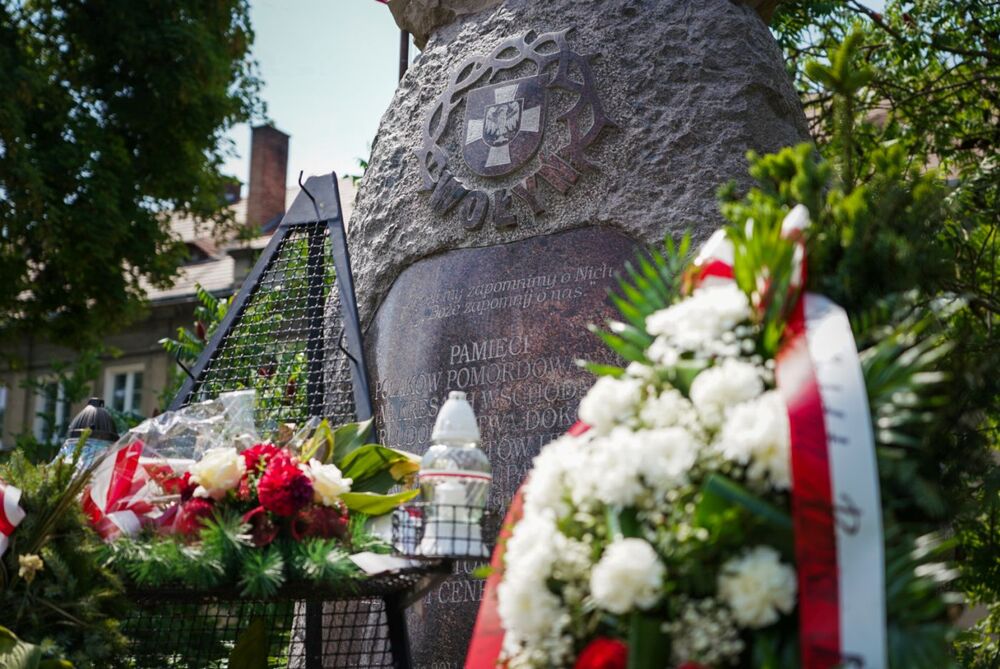 Uroczystości w Chełmie upamiętniające ofiary ludobójstwa na Wołyniu – 12 lipca 2024. Fot. Mateusz Niegowski (IPN)