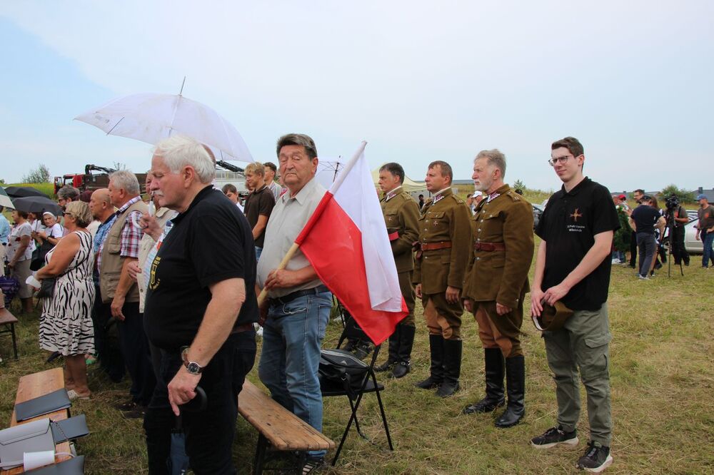 Uroczystości w Krawczunach upamiętniające żołnierzy AK walczących o Wilno – 13 lipca 2024. Fot, Magdalena Dzienis-Todorczuk (IPN)