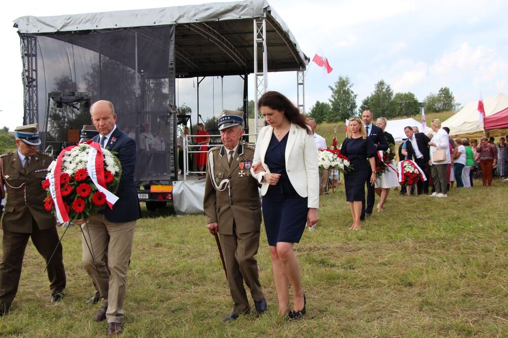 Uroczystości w Krawczunach upamiętniające żołnierzy AK walczących o Wilno – 13 lipca 2024. Fot, Magdalena Dzienis-Todorczuk (IPN)