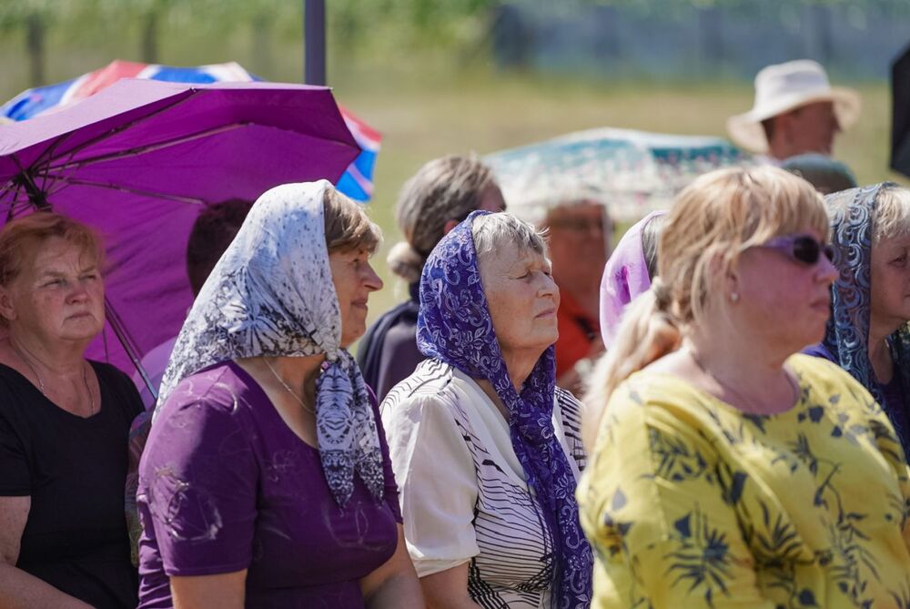 Uroczystości upamiętniające ofiary Zbrodni Wołyńskiej – Sielec (Ukraina), 13 lipca 2024. Fot. Mateusz Niegowski (IPN)