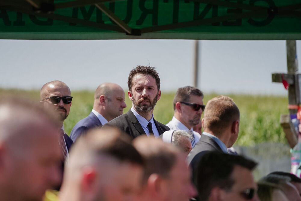 Uroczystości upamiętniające ofiary Zbrodni Wołyńskiej – Sielec (Ukraina), 13 lipca 2024. Fot. Mateusz Niegowski (IPN)