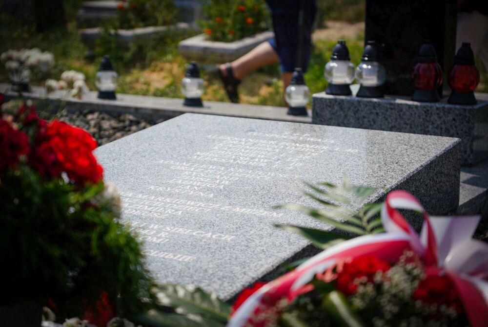 Uroczystości upamiętniające ofiary Zbrodni Wołyńskiej – Sielec (Ukraina), 13 lipca 2024. Fot. Mateusz Niegowski (IPN)