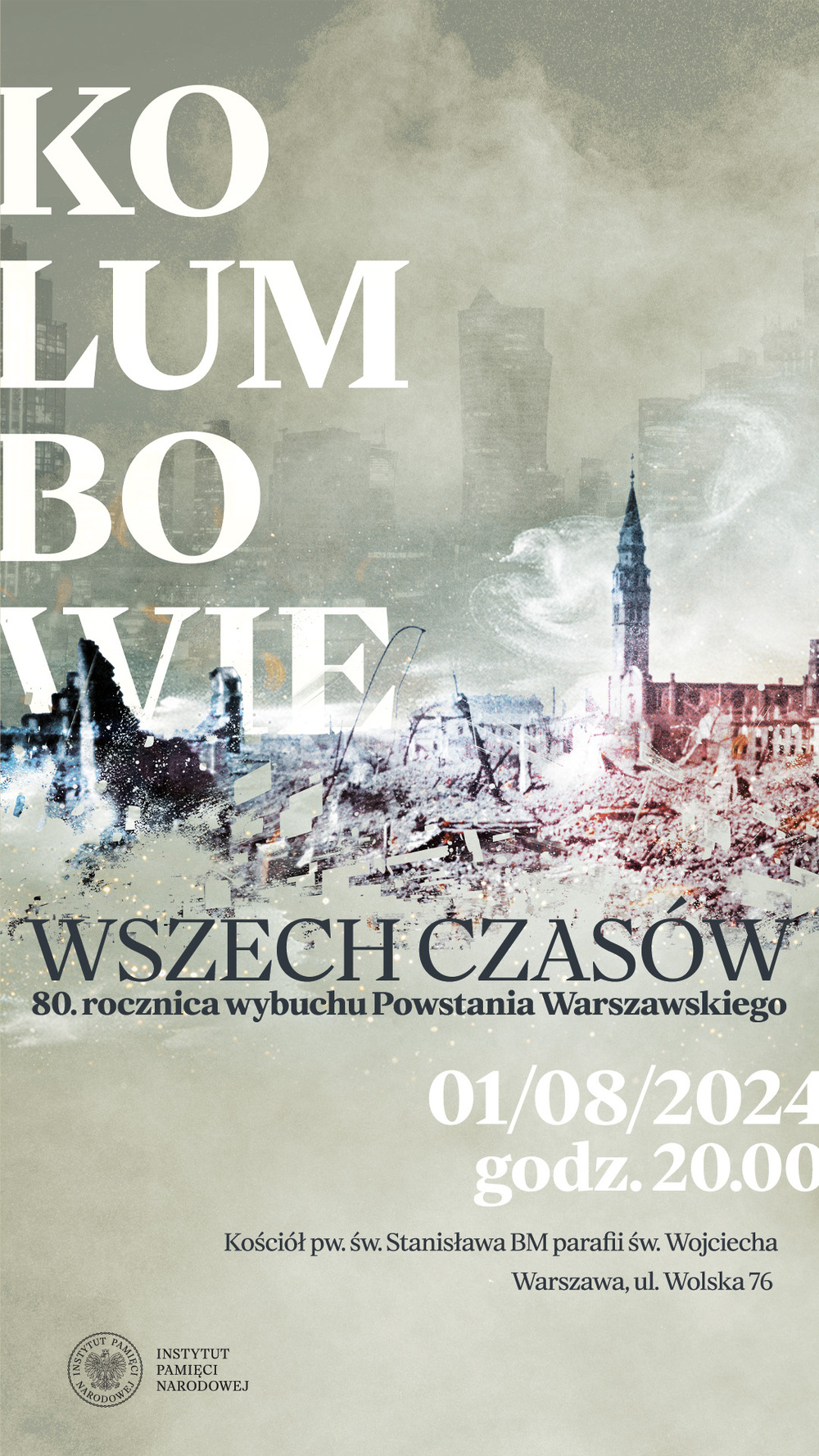 Musical „Kolumbowie wszech czasów” – Warszawa, 1 sierpnia 2024